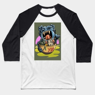 Yummy monster Baseball T-Shirt